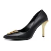 VERSACE Pumps & Heels Leather (Black-Gold) EU35-42 A9020260603357599