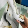 VERSACE Pumps & Heels Leather (White-Gold-Black) EU35-42 A9020260603356499