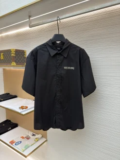 WE11DONE Shirts & Polos Cotton (Black) S-XL A6520260613070499