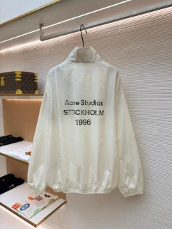 Alternative view of ACNE STUDIOS Coats & Jackets Woven Fabric (White) 40-46 B30202607120031