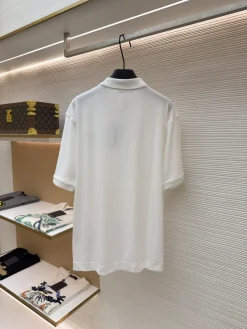 Alternative view of ACNE STUDIOS Shirts & Polos Pique Cotton (White) S-XL A25202607120641