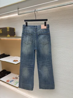 Alternative view of ACNE STUDIOS Trousers & Shorts Denim (Blue) S-L B45202607120501