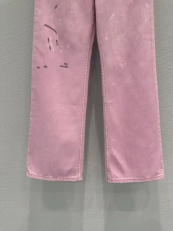 Alternative view of ACNE STUDIOS Trousers & Shorts Denim (Pink) S-M-L B30202607050024