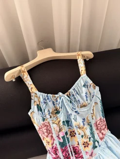 Alternative view of AGUA BY AGUA BENDITA Skirts & Dresses Cotton Blend (Light Blue-Pink-Green-Yellow) S_M_L D15202607050036