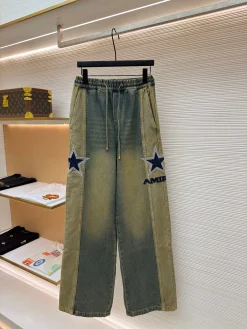 AMIRI Trousers & Shorts Denim (Blue-Brown) S-XL B40202607120666