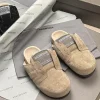 BALENCIAGA Slides & Slippers Suede (Beige-Black) EU35-45 B60202607051204