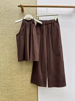 BALENCIAGA Suits Cotton (Brown) S-M-L D05202607052294