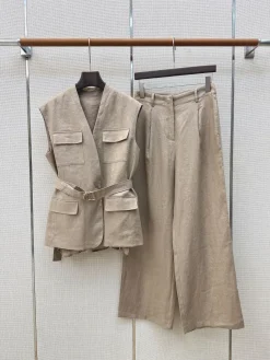 BALENCIAGA Suits Linen (Beige) S-L C65202607052191