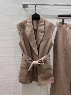 Alternative view of BALENCIAGA Suits Linen (Brown) S-L B85202607051627
