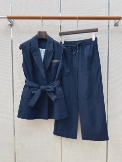 BALENCIAGA Suits Linen (Navy) S-L C15202607051889