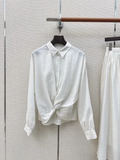Alternative view of BALENCIAGA Suits Silk Cotton (White) S-L B85202607051636