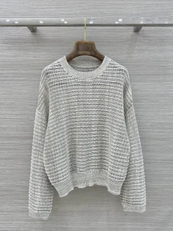 BALENCIAGA Sweaters & Knitwear Knit (Light Gray) S-L B10202607050786