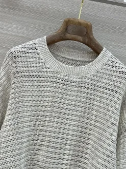 Alternative view of BALENCIAGA Sweaters & Knitwear Knit (Light Gray) S-L B10202607050786