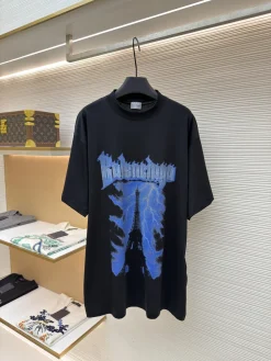 BALENCIAGA T-shirts & Vests Cotton (Black) XS-L A40202607120567