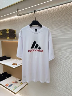 BALENCIAGA T-shirts & Vests Cotton (White) S-XL A20202607120678