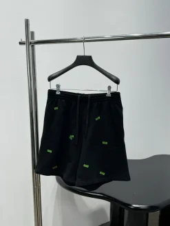 BALENCIAGA Trousers & Shorts Cotton (Black-Green) S-L B40202607050091