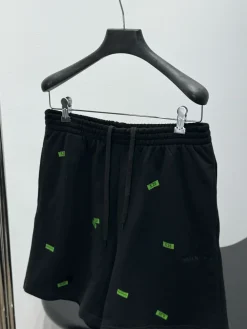 Alternative view of BALENCIAGA Trousers & Shorts Cotton (Black-Green) S-L B40202607050091