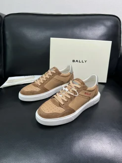 Alternative view of BALLY Sneakers & Trainers Calf Leather (Brown-White-Silver) EU39-44 C90202607050085