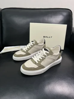 Alternative view of BALLY Sneakers & Trainers Calf Leather (White-Green-Black) EU39-44 C90202607050084