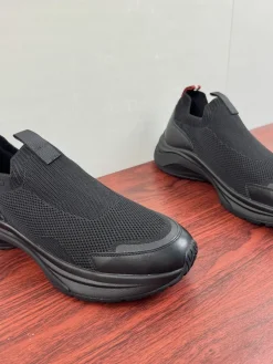 Alternative view of BALLY Sneakers & Trainers Knit Leather (Black) EU39-44 C50202607050079