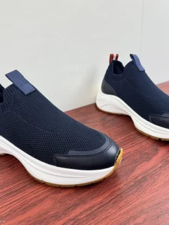 Alternative view of BALLY Sneakers & Trainers Knit Leather (Navy-White-Brown) EU39-44 C50202607050081
