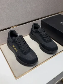 BOSS Sneakers & Trainers Mesh Suede (Black) EU38-44 B10202607050091