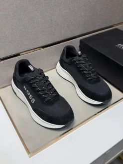 BOSS Sneakers & Trainers Suede-Mesh (Black-White) EU38-44 B10202607050092