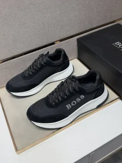 Alternative view of BOSS Sneakers & Trainers Suede-Mesh (Black-White) EU38-44 B10202607050092