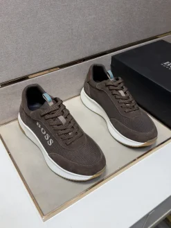 BOSS Sneakers & Trainers Suede-Mesh (Brown-White) EU38-44 B10202607050094