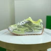 BOTTEGA VENETA Sneakers & Trainers Mesh Leather (Yellow-Silver-Brown) EU35-40 39-45 B40202607051016