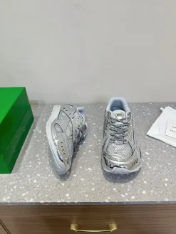 Alternative view of BOTTEGA VENETA Sneakers & Trainers Mesh Metallic (Silver) EU35-45 B40202607050095