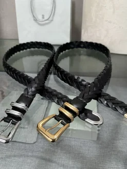 BRUNELLO CUCINELLI Belts Lambskin (Black) A90202607050026