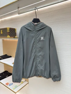 BURBERRY Coats & Jackets Polyamide (Gray) S-XL B55202607120294