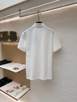 Alternative view of BURBERRY Shirts & Polos Cotton Pique (White) S-M-L-XL A40202607120671