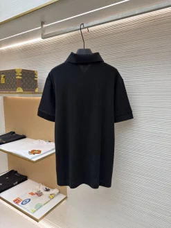 Alternative view of BURBERRY Shirts & Polos Pique Cotton (Black) S-M-L-XL A60202607120638