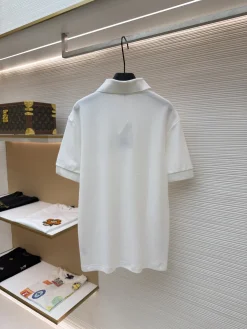 Alternative view of BURBERRY Shirts & Polos Pique Cotton (White) S-XL A60202607120637