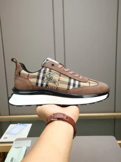 BURBERRY Sneakers & Trainers Canvas Suede (Brown-Beige-Black-White) EU38-44 B20202607050885