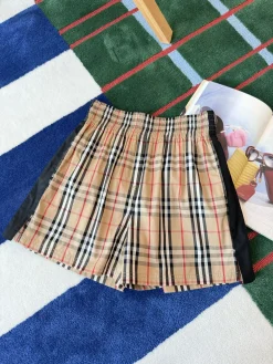 BURBERRY Trousers & Shorts Cotton (Beige-Black-Red-White) S-L B85202607050135