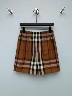 BURBERRY Trousers & Shorts Cotton Blend (Brown-Black-White-Red) S-XL B90202607050134