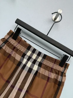 Alternative view of BURBERRY Trousers & Shorts Cotton Blend (Brown-Black-White-Red) S-XL B90202607050134