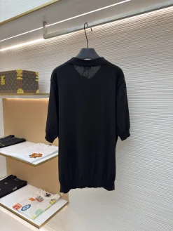 Alternative view of CELINE Shirts & Polos Combed Cotton (Black) S-XL A65202607120747