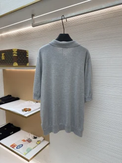 Alternative view of CELINE Shirts & Polos Cotton (Gray) S-XL A65202607120729