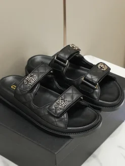 CELINE Slides & Slippers Lambskin (Black) EU35-40 B20202607050892
