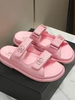 CELINE Slides & Slippers Lambskin (Pink) EU35-40 B20202607050899