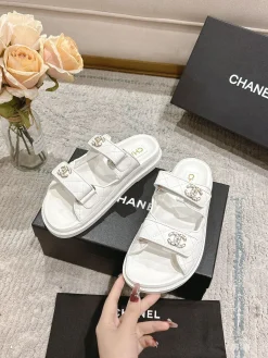 Alternative view of CELINE Slides & Slippers Lambskin (White) EU35-40 B20202607050900