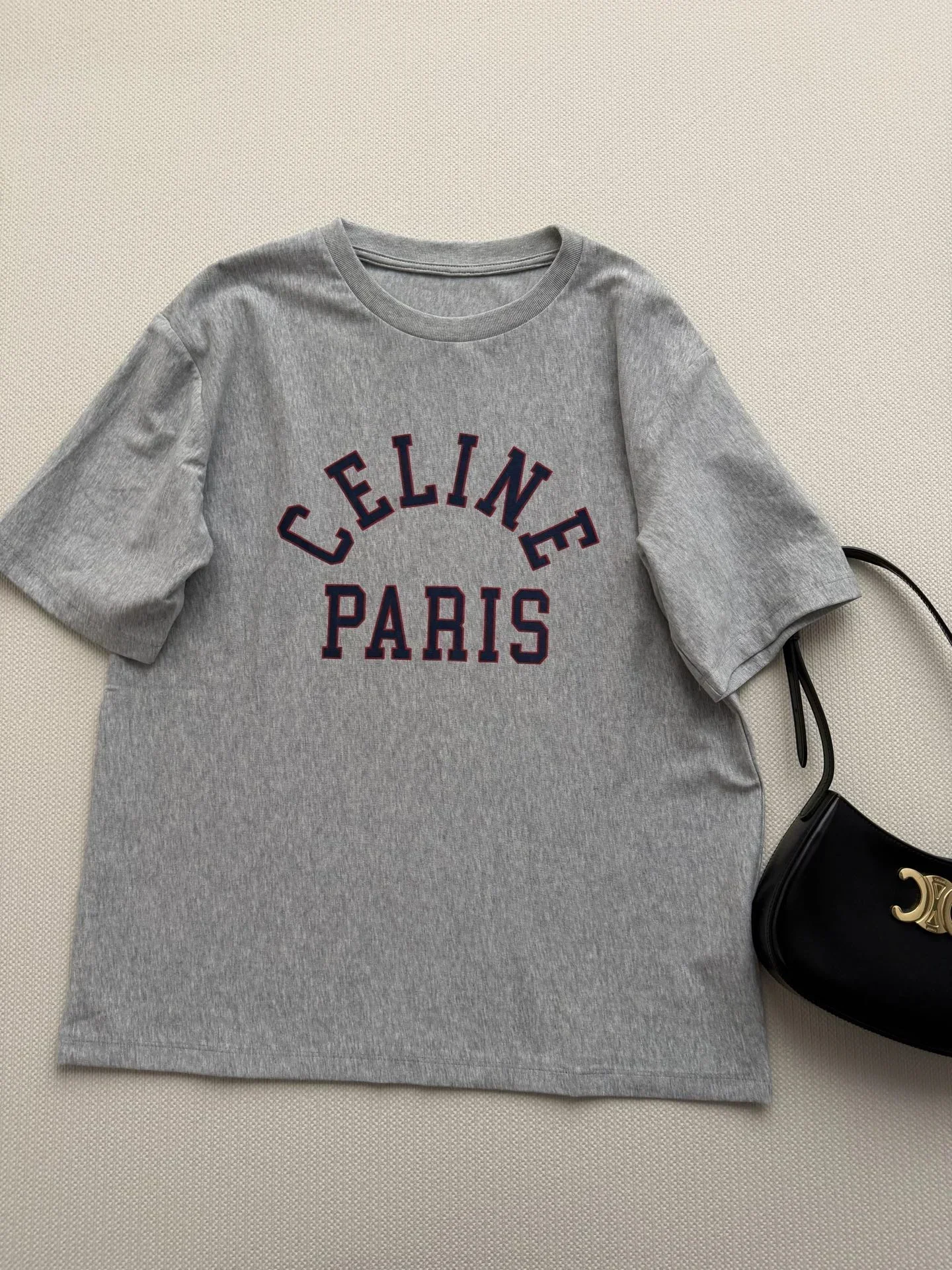 CELINE T-shirts & Vests Cotton (Gray) S-L A80202607050157 - Image 3