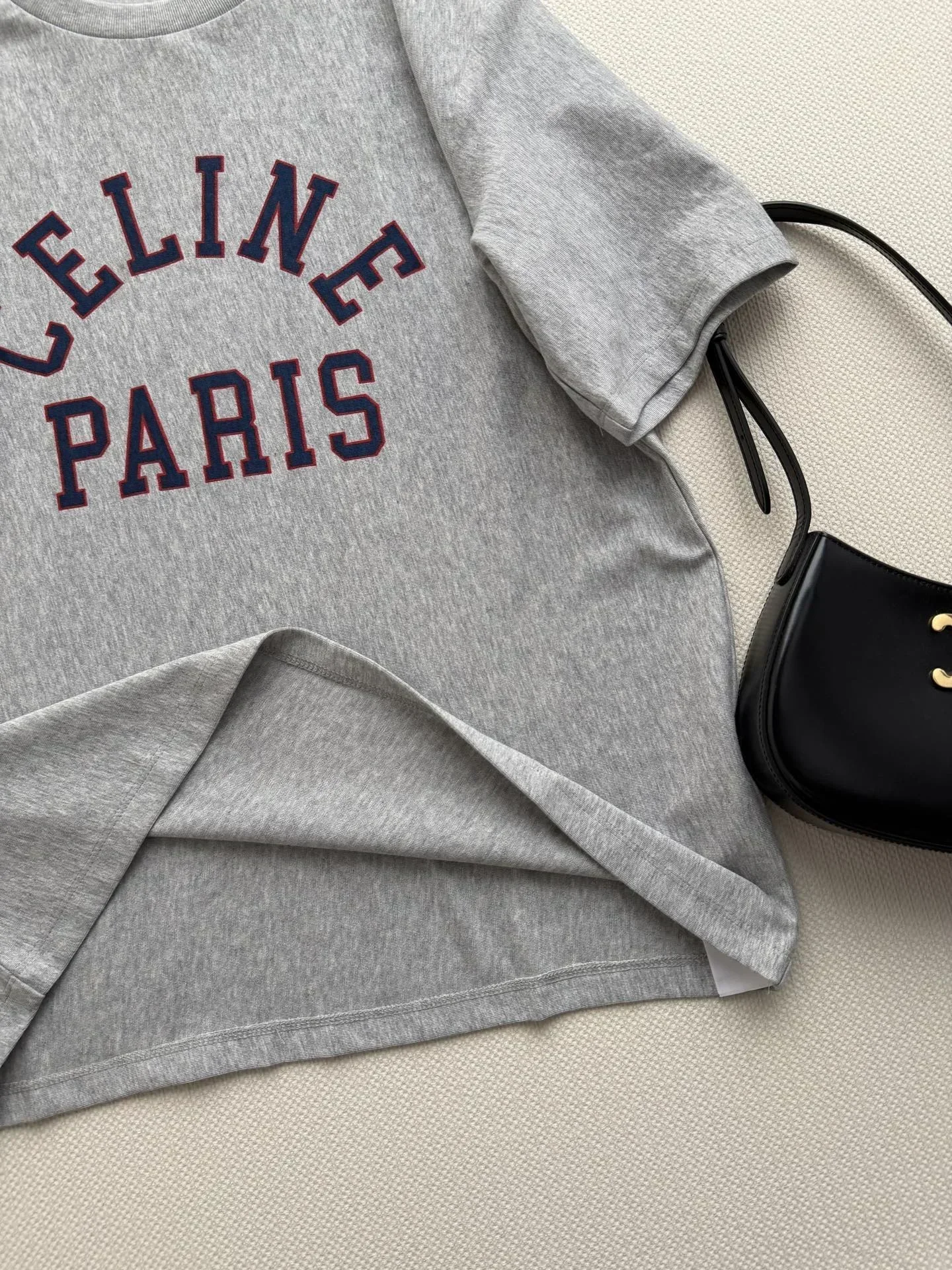 CELINE T-shirts & Vests Cotton (Gray) S-L A80202607050157 - Image 5
