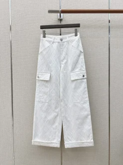 CELINE Trousers & Shorts Denim (White) S-L C25202607050216