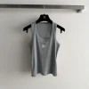 CHANEL Clothing Cotton Knit (Gray) S-M-L A50202607050427