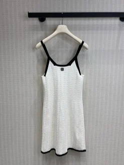 Alternative view of CHANEL Clothing Knit (White-Black) S-L C35202607052048
